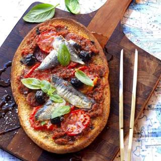 Bruschetta aux sardines Bruschetta aux sardines