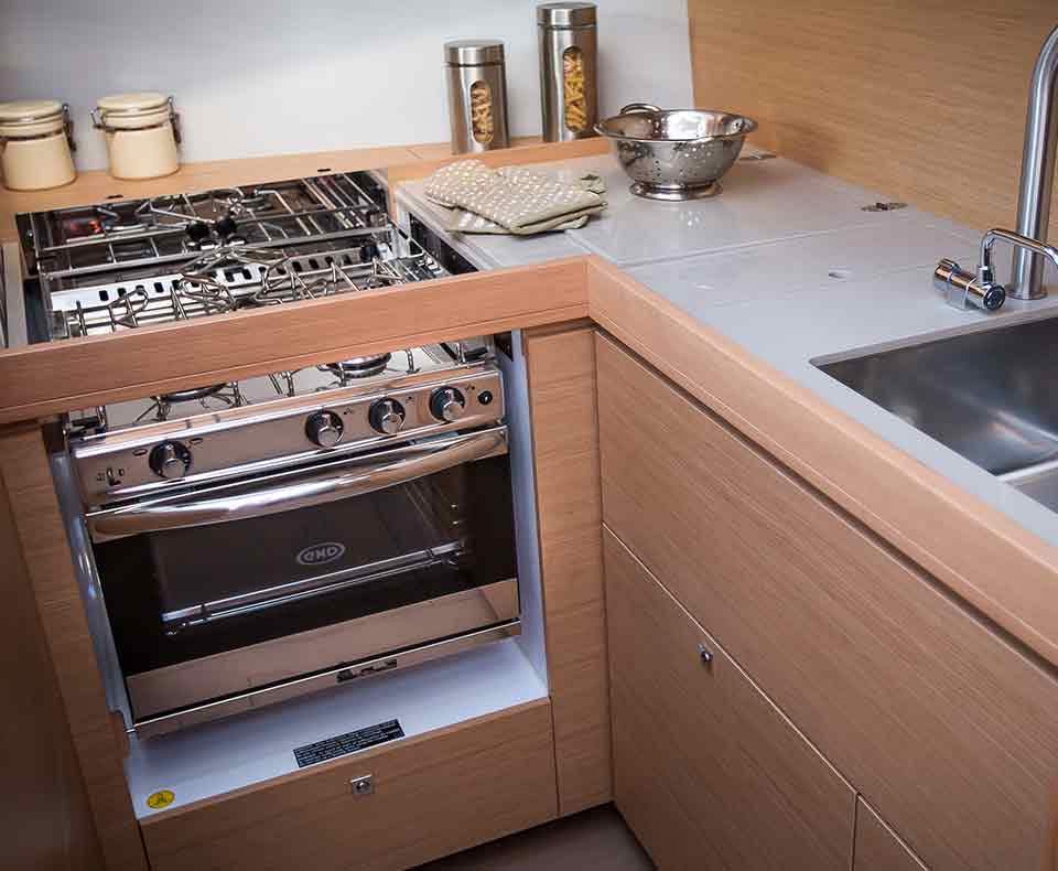 Cuisinière gaz / cardan