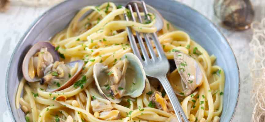 Linguine aux palourdes Linguine aux palourdes
