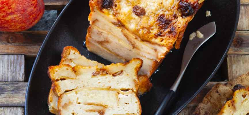 Terrine de pain perdu aux pommes Terrine de pain perdu aux pommes