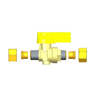 Vanne d'arrêt Bicone 8 mm