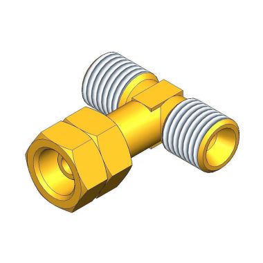 Raccord en "T" G1-4 F vers G1-4 M