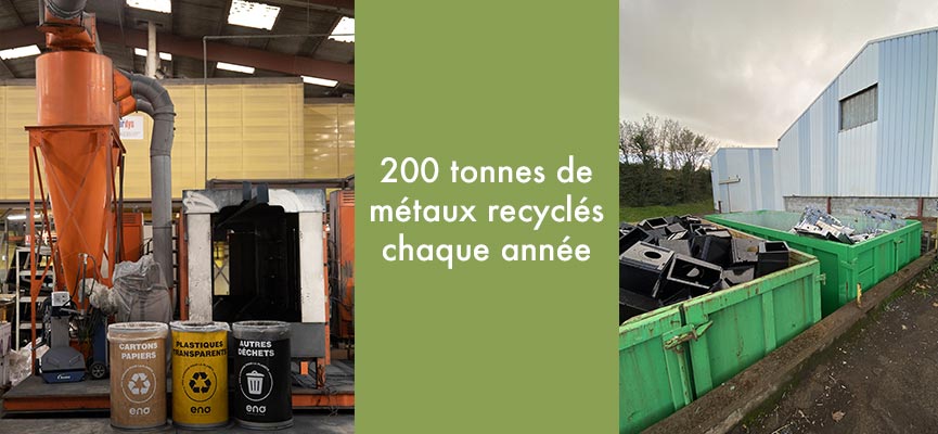 MATERIAUX RECYCLES PLANCHA ENO